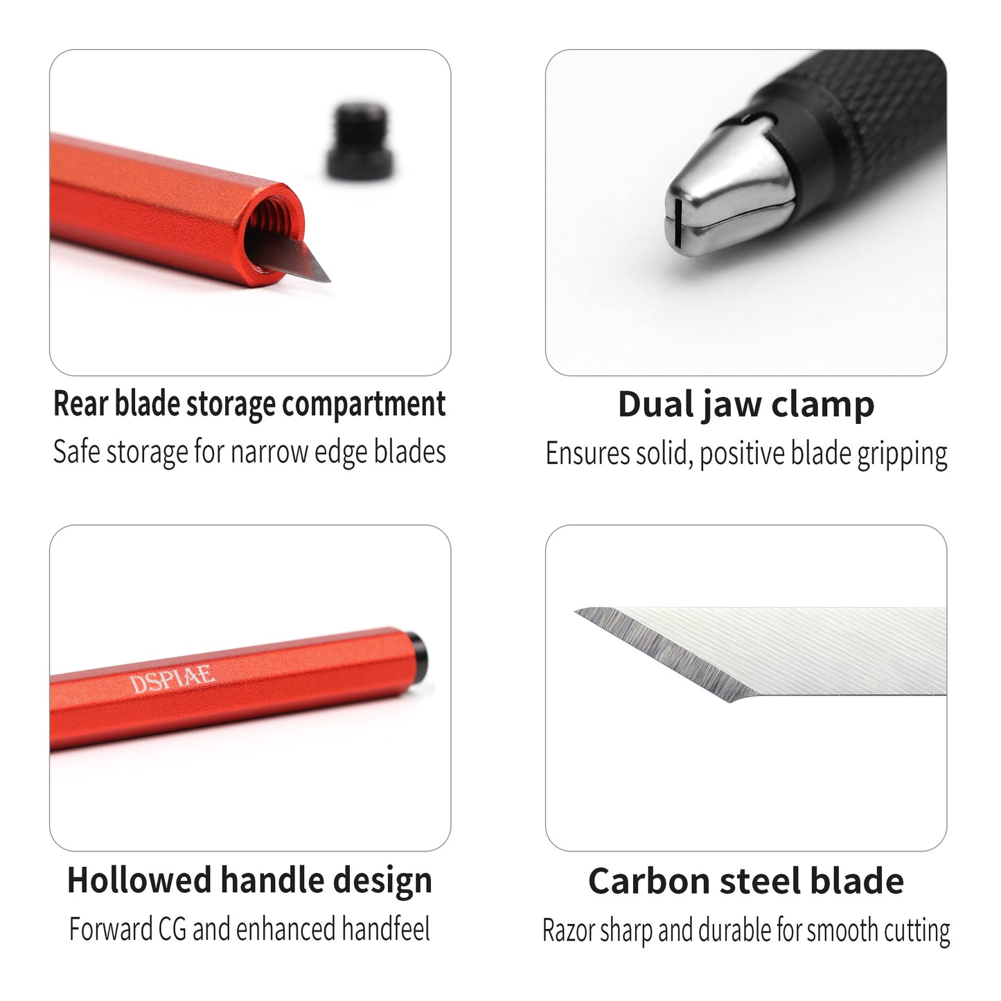 DSPIAE: AT-DK HOBBY KNIFE SETS & REFILLS