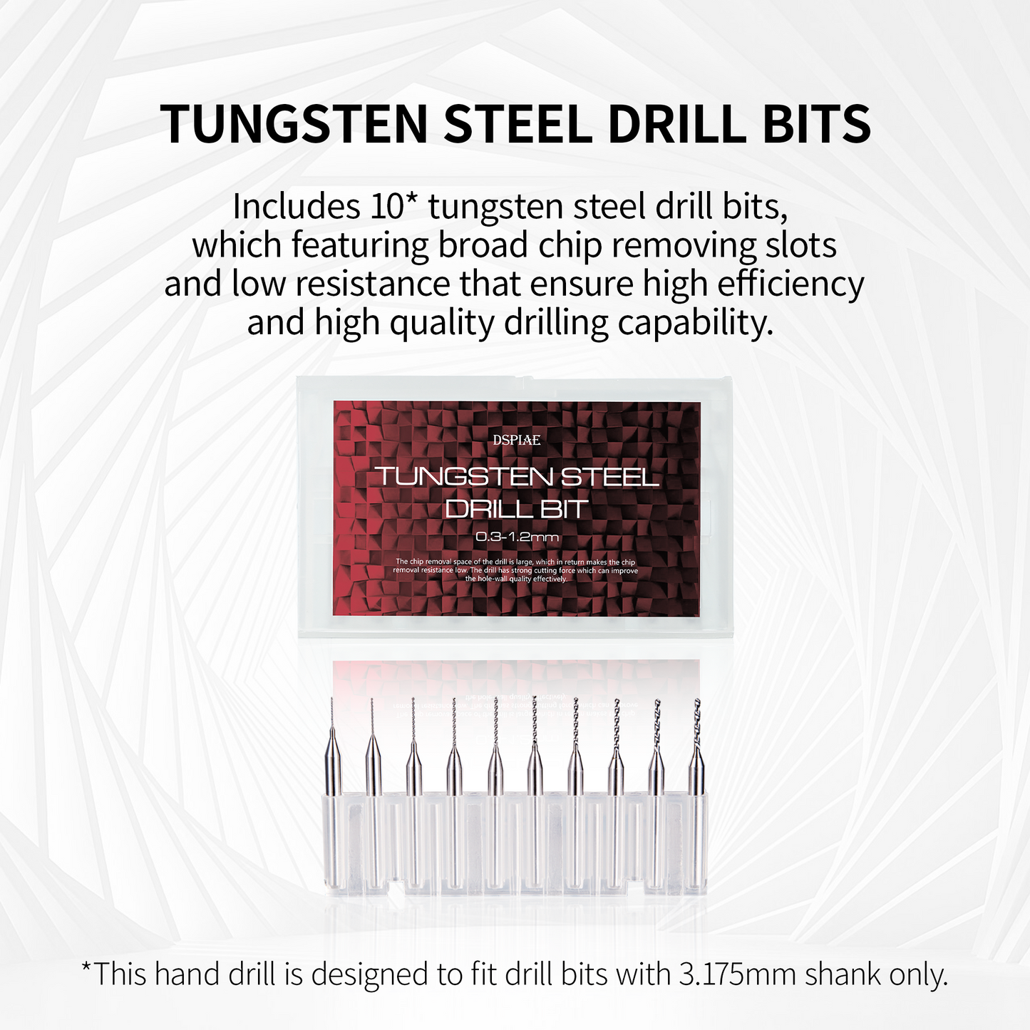 DSPIAE: AT-SHD PRECISION ALUMINIUM ALLOW HAND DRILL SET