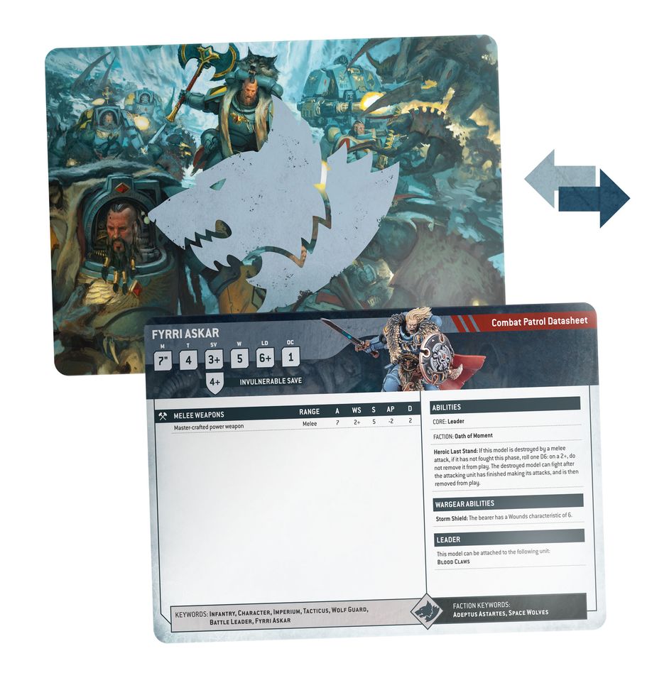 WARHAMMER 40K: SPACE WOLVES ARMY SET (ENGLISH)