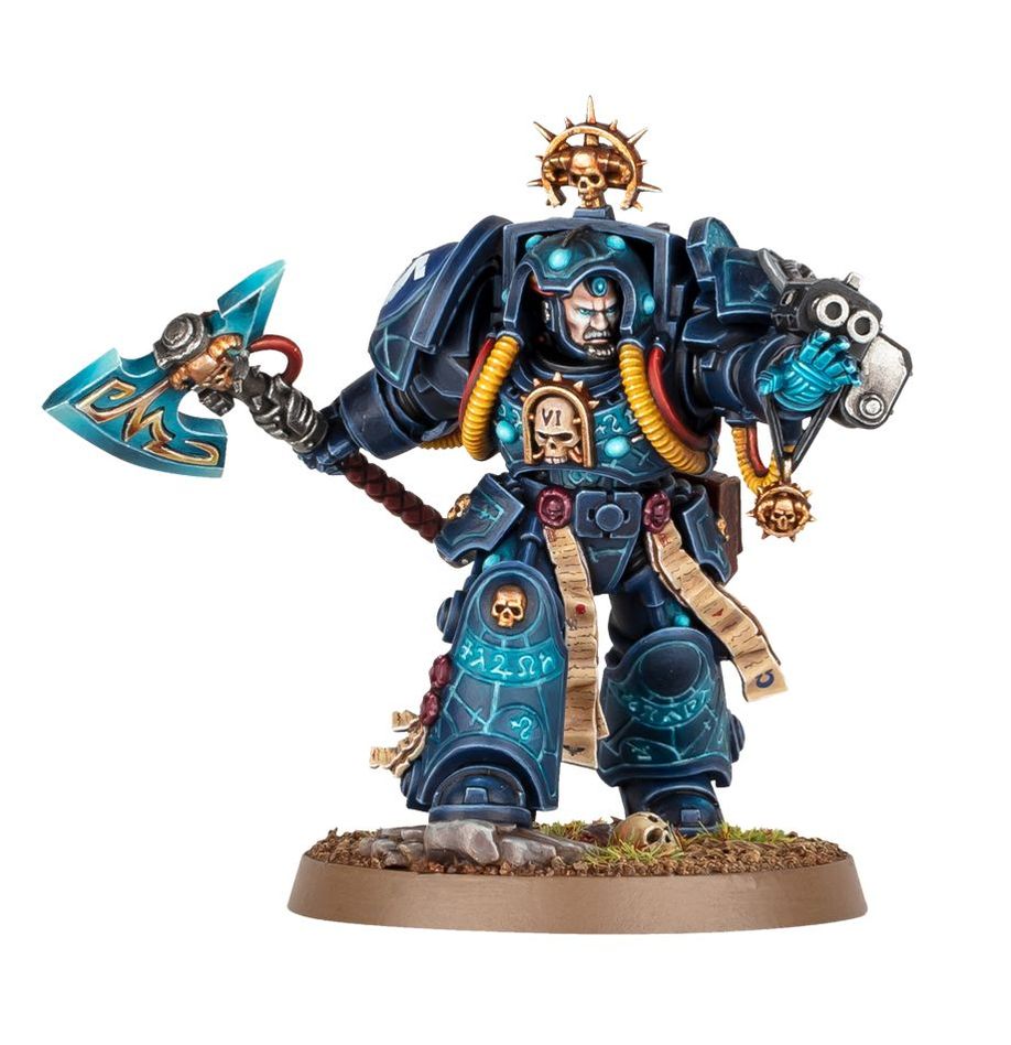 WARHAMMER 40K: SPACE MARINE LIBRARIAN IN TERMINATOR ARMOUR