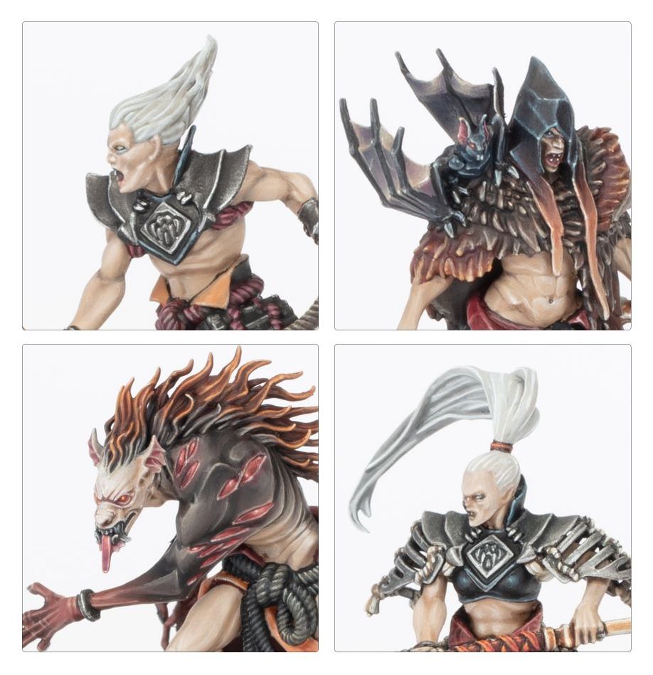 WARHAMMER AGE OF SIGMAR: WARCRY SOULBLIGHT GRAVELORDS ASKURGAN TRUEBLADES