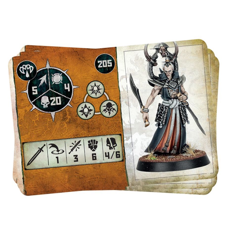 WARHAMMER AGE OF SIGMAR: WARCRY SOULBLIGHT GRAVELORDS ASKURGAN TRUEBLADES