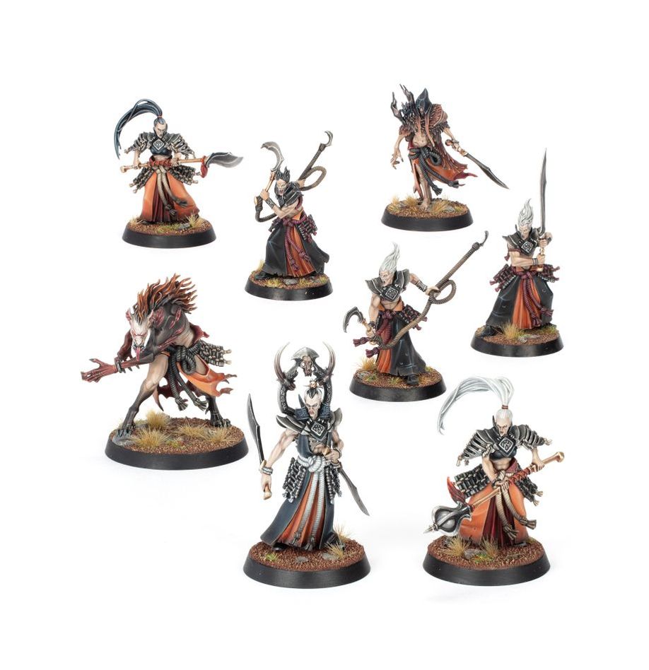WARHAMMER AGE OF SIGMAR: WARCRY SOULBLIGHT GRAVELORDS ASKURGAN TRUEBLADES