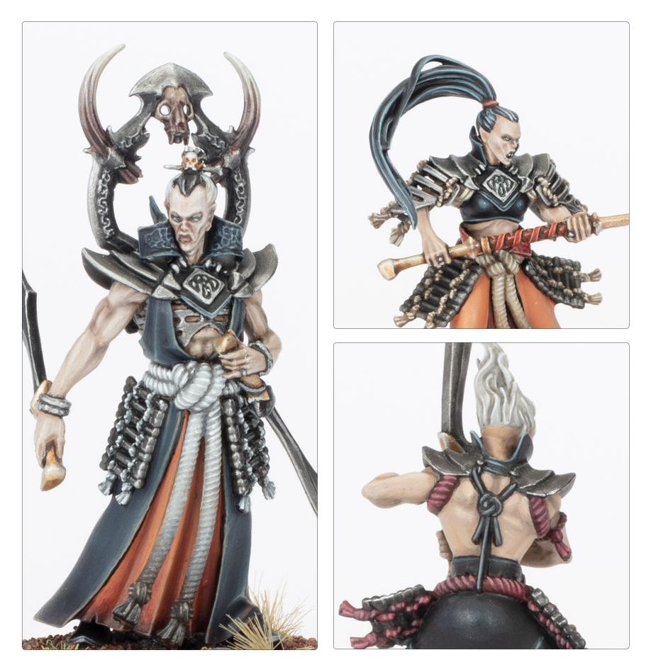 WARHAMMER AGE OF SIGMAR: WARCRY SOULBLIGHT GRAVELORDS ASKURGAN TRUEBLADES