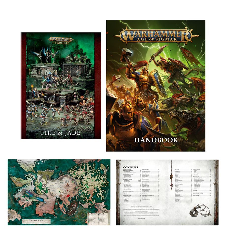 WARHAMMER AGE OF SIGMAR: ULTIMATE STARTER SET/SPEARHEAD STARTER SET