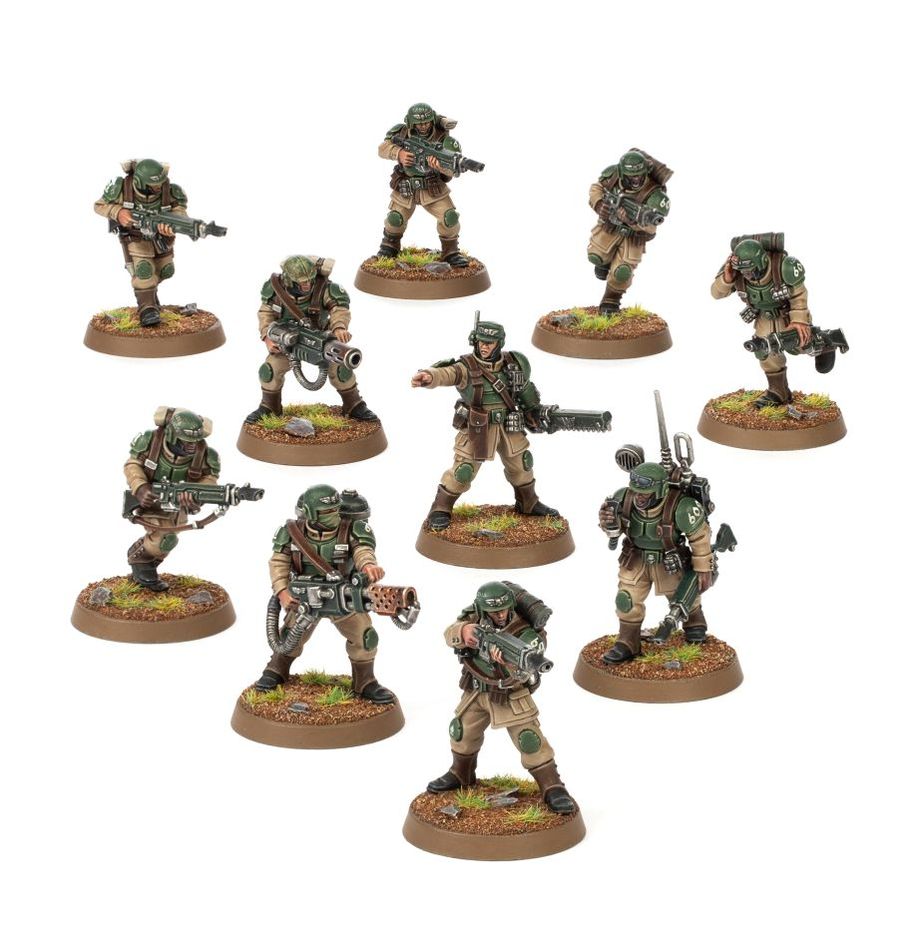 WARHAMMER 40K: ASTRA MILITARUM CADIAN SHOCK TROOPS