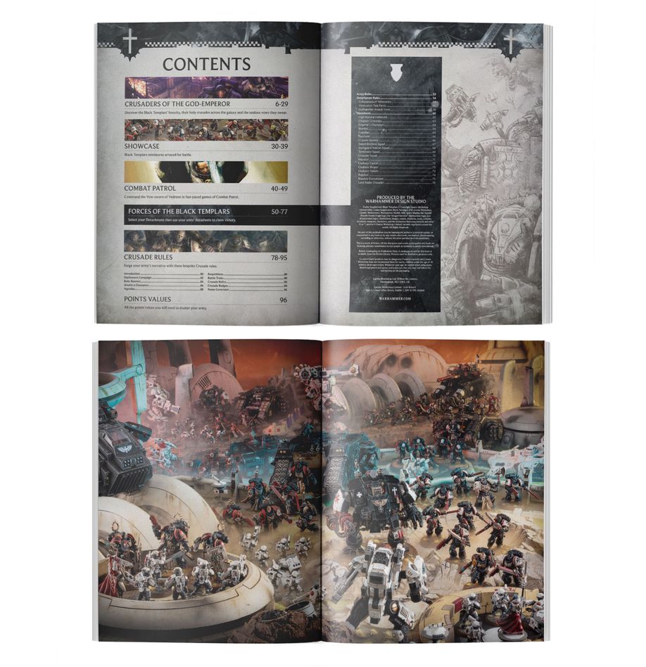 WARHAMMER 40K: CODEX SUPPLEMENT BLACK TEMPLARS (ENG)