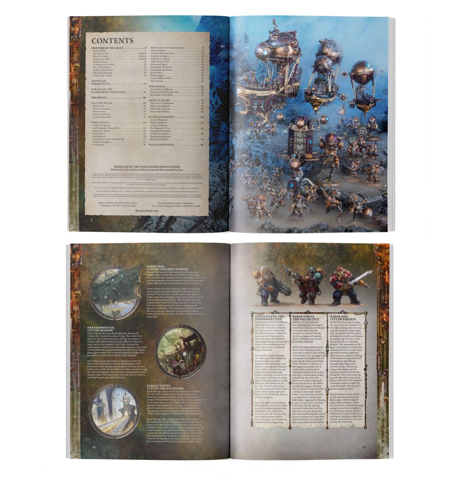 WARHAMMER AGE OF SIGMAR: BATTLETOME KHARADRON OVERLORDS (ENG)