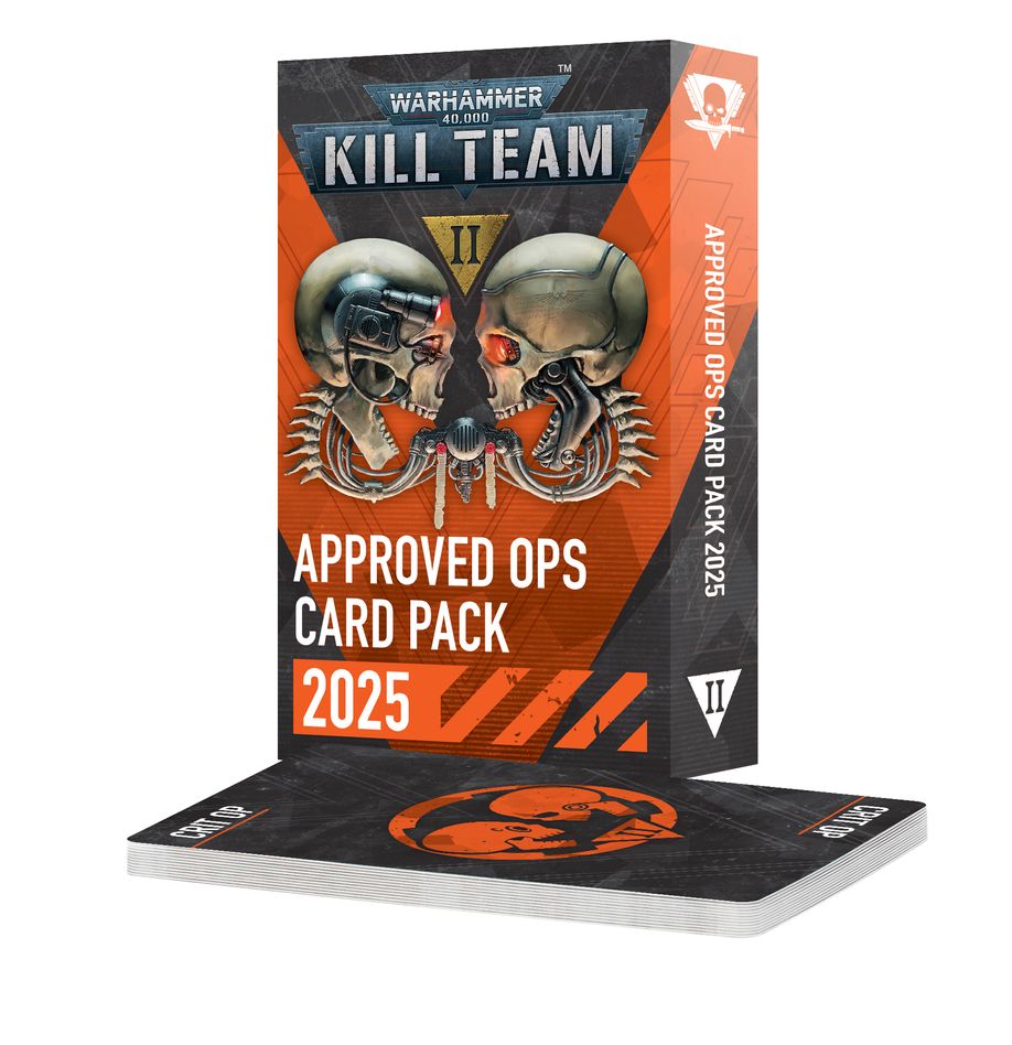 WARHAMMER 40K: KILL TEAM APPROVED OPS CARDS 2025 (ENG)