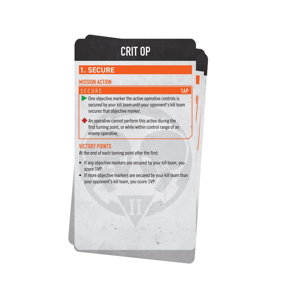 WARHAMMER 40K: KILL TEAM APPROVED OPS CARDS 2025 (ENG)
