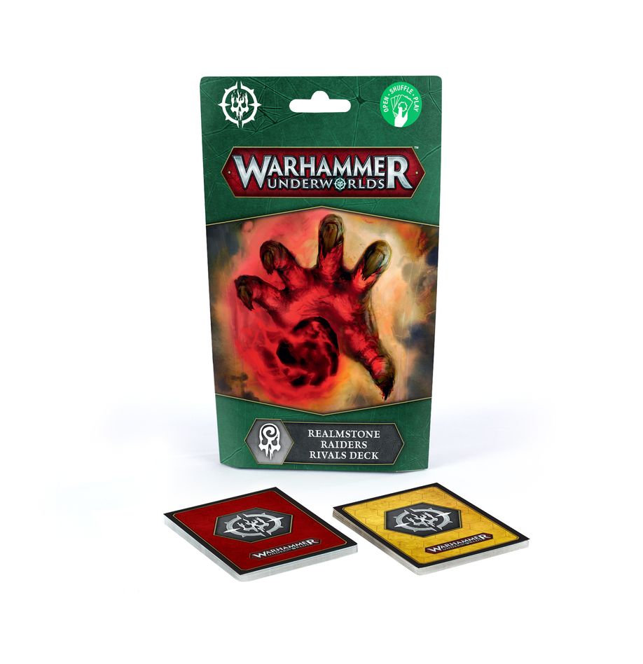WARHAMMER AGE OF SIGMAR: UNDERWORLDS REALMSTONE RAIDERS RIVALS DECK (ENG)