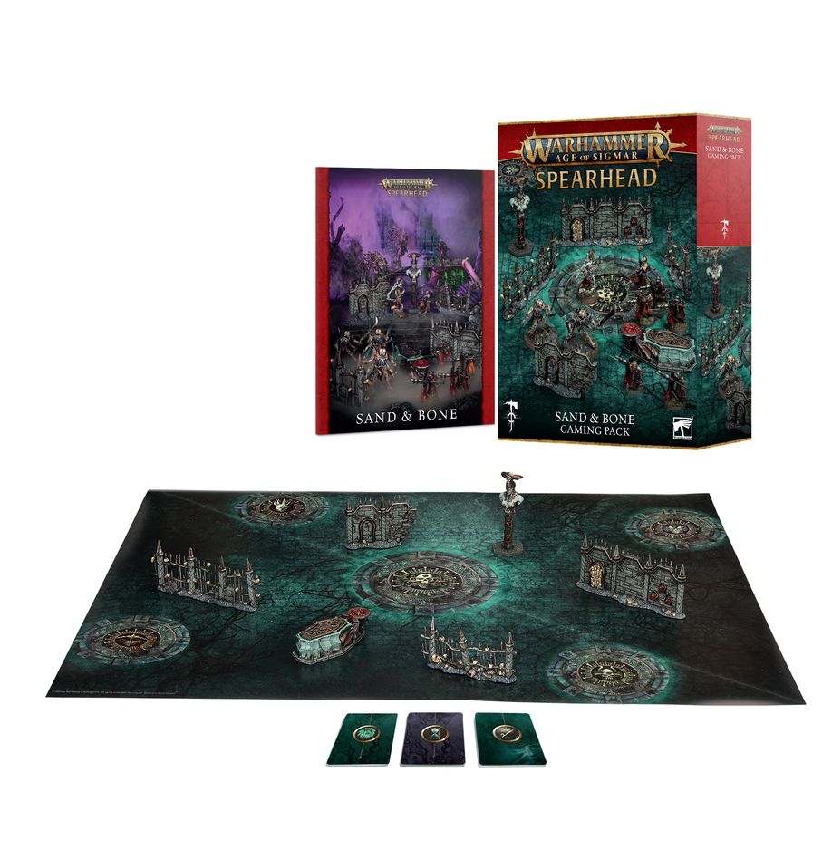 WARHAMMER AGE OF SIGMAR: SAND AND BONE GAMING PACK (ENG)