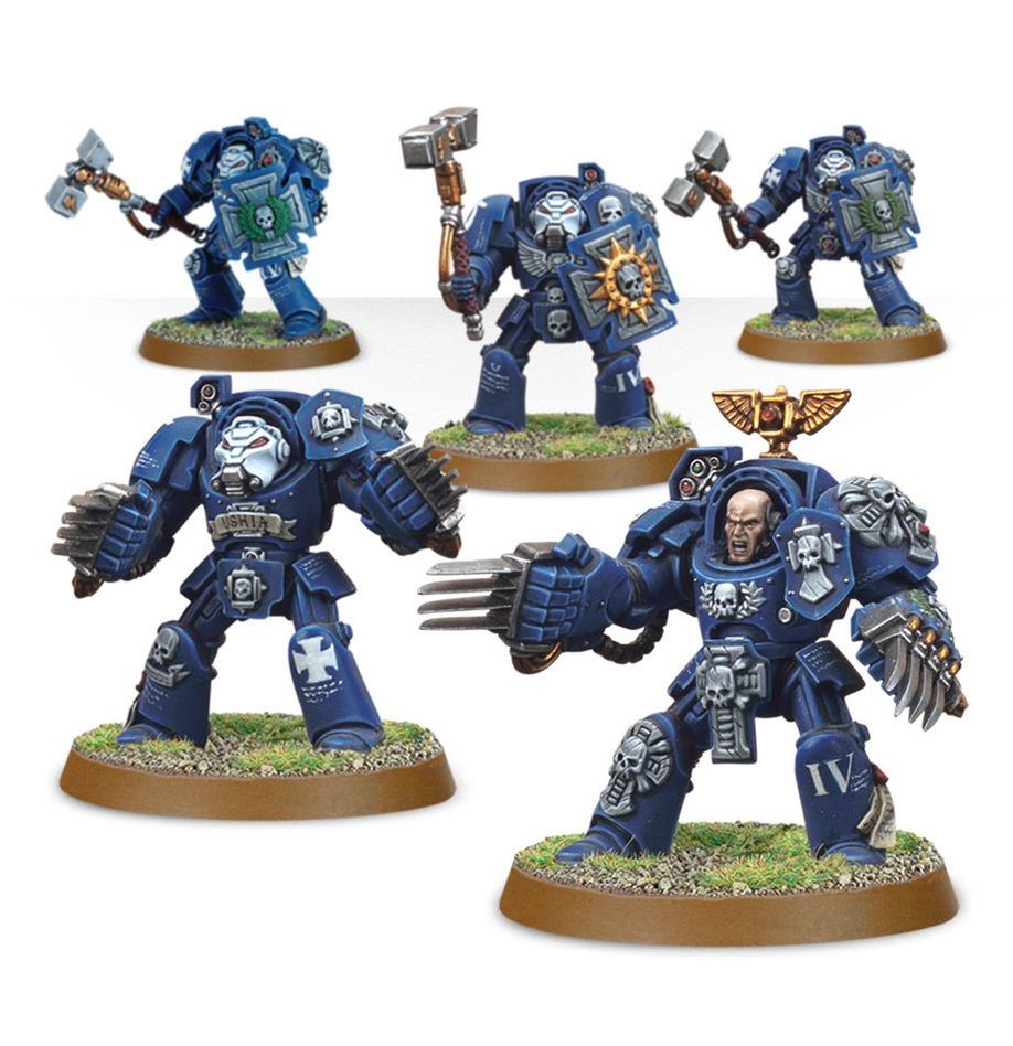 WARHAMMER 40K: SPACE MARINES TERMINATOR ASSAULT SQUAD