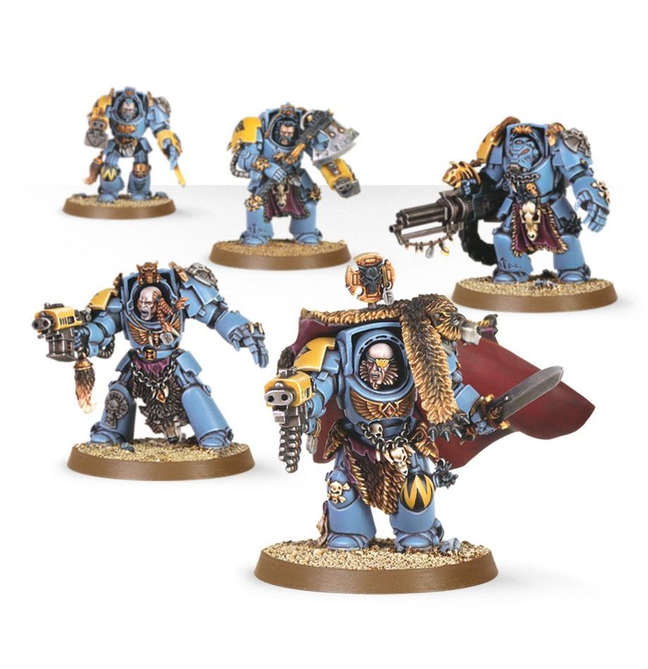 WARHAMMER 40K: SPACE WOLVES WOLF GUARD TERMINATORS