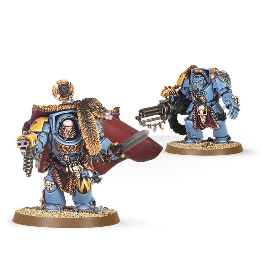 WARHAMMER 40K: SPACE WOLVES WOLF GUARD TERMINATORS