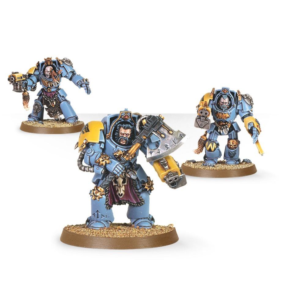 WARHAMMER 40K: SPACE WOLVES WOLF GUARD TERMINATORS