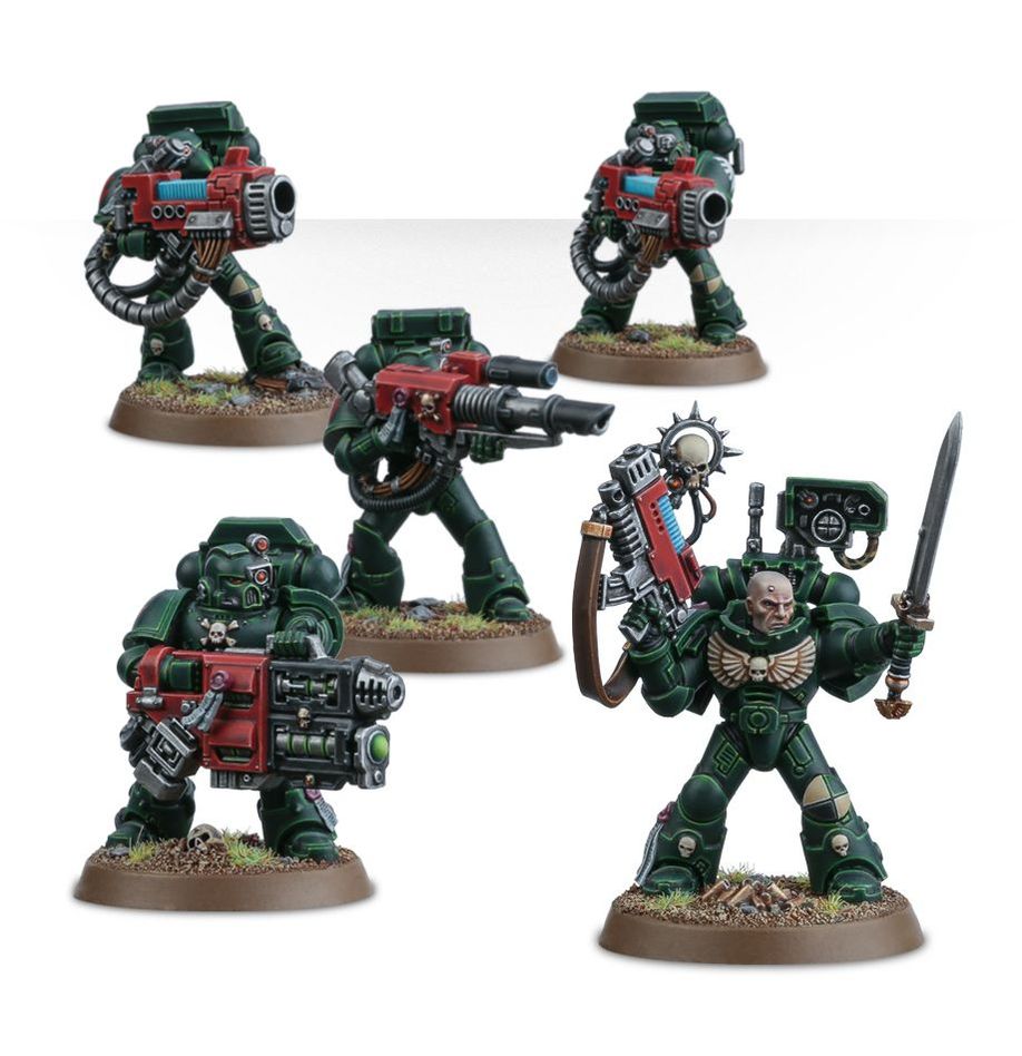 WARHAMMER 40K: SPACE MARINES DEVASTATOR SQUAD