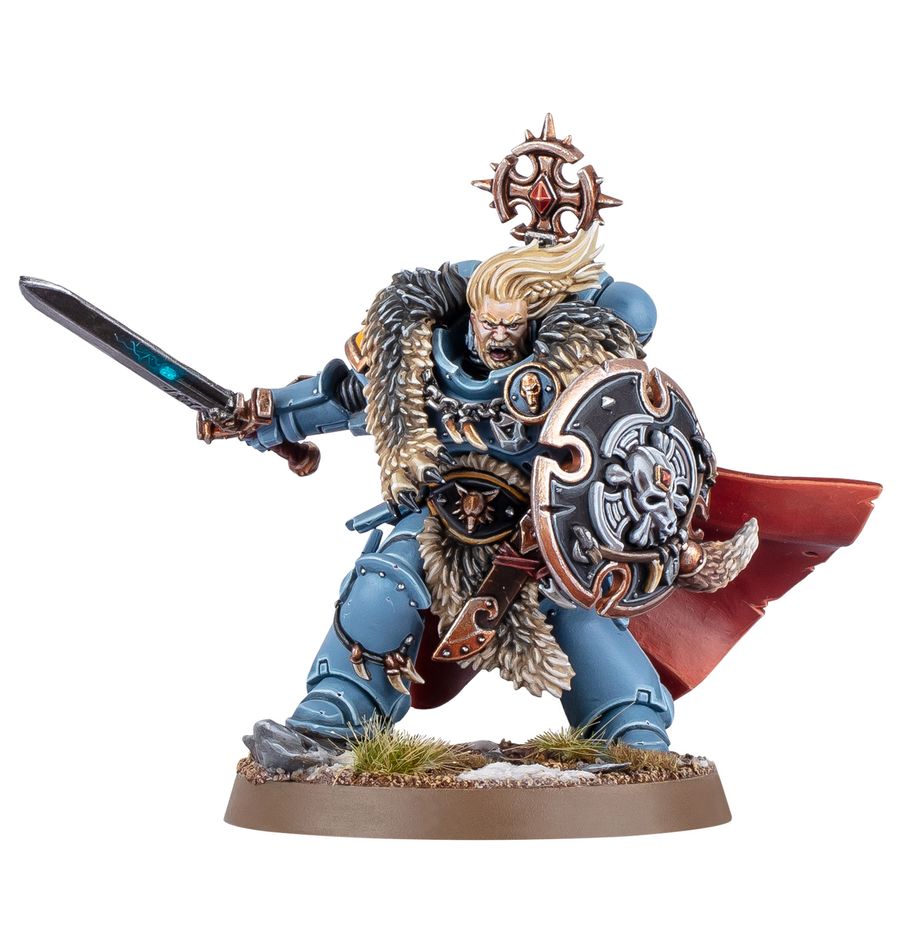 WARHAMMER 40K: SPACE WOLVES WOLF GUARD BATTLE LEADER