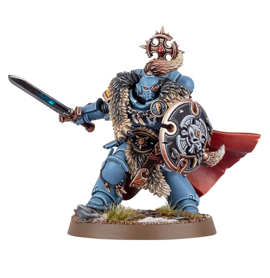 WARHAMMER 40K: SPACE WOLVES WOLF GUARD BATTLE LEADER