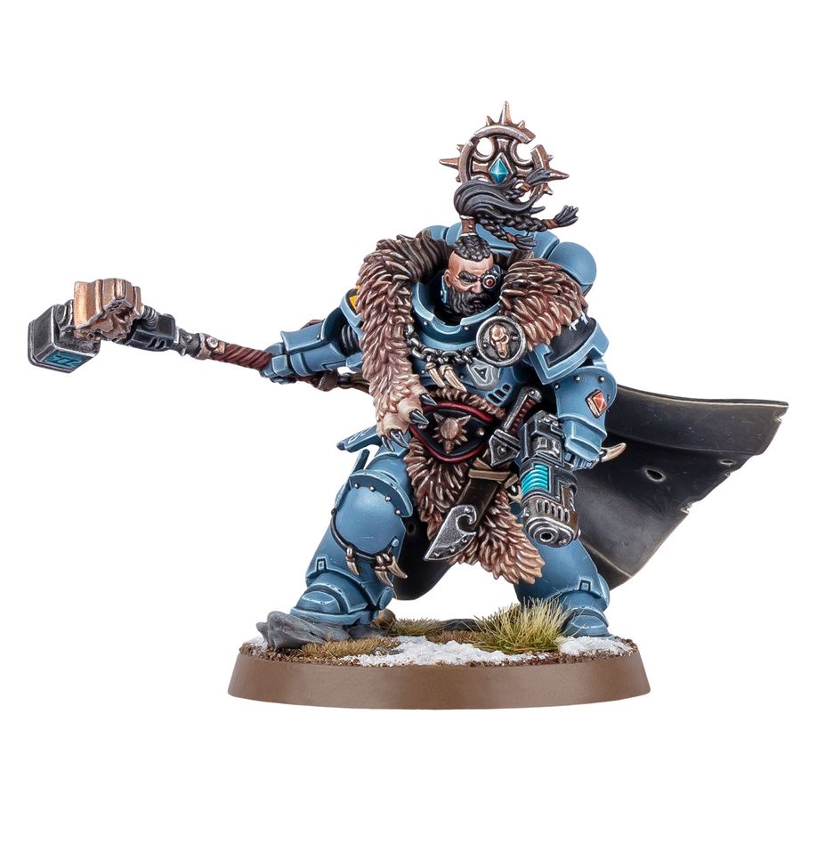 WARHAMMER 40K: SPACE WOLVES WOLF GUARD BATTLE LEADER