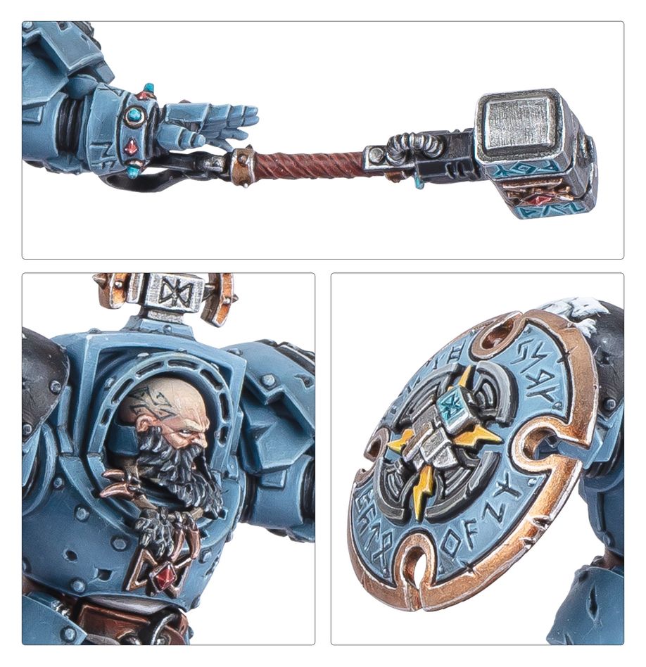 WARHAMMER 40K: SPACE WOLVES ARJAC ROCKFIST