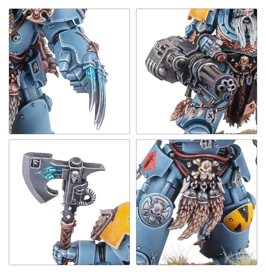WARHAMMER 40K: SPACE WOLVES WOLF GUARD TERMINATORS 2025
