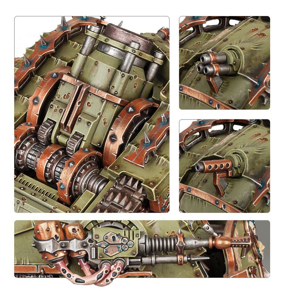 WARHAMMER 40K: DEATH GUARD POXWROUGHT VECTOR