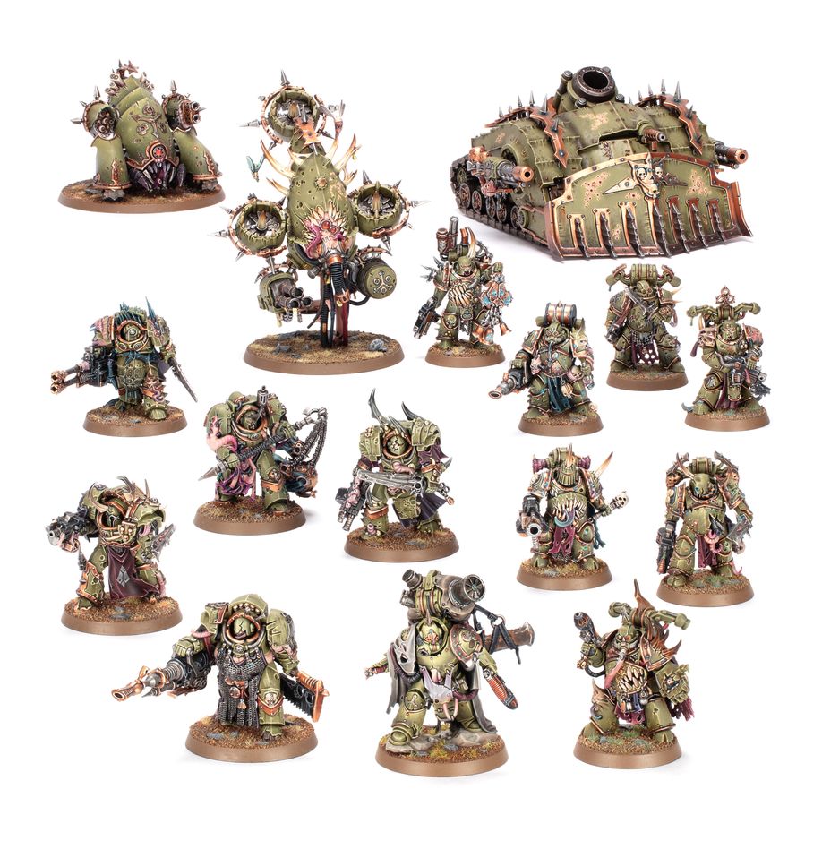 WARHAMMER 40K: DEATH GUARD POXWROUGHT VECTOR