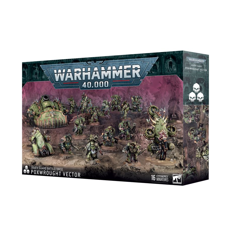 WARHAMMER 40K: DEATH GUARD POXWROUGHT VECTOR