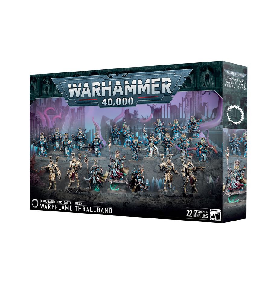 WARHAMMER 40K: THOUSAND SONS WARPFLAME THRALLBAND – Paint & Play
