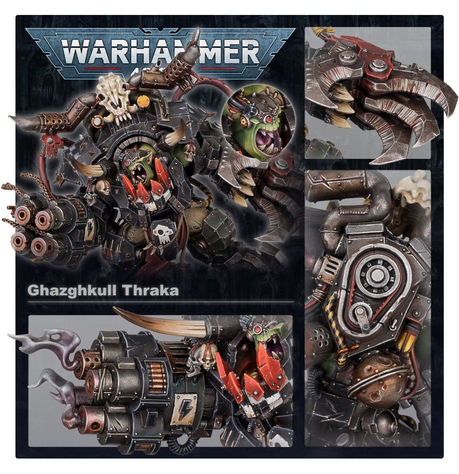 WARHAMMER 40K: ORKS GHAZGHKULL THRAKA