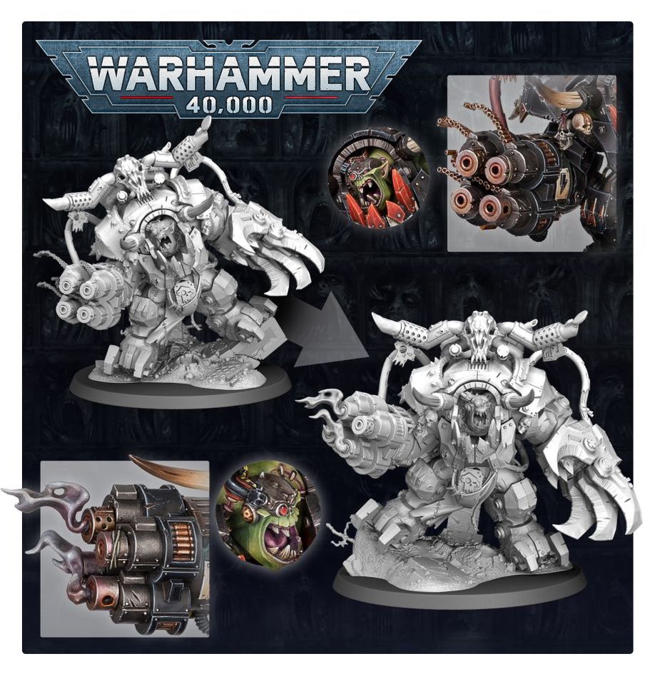 WARHAMMER 40K: ORKS GHAZGHKULL THRAKA