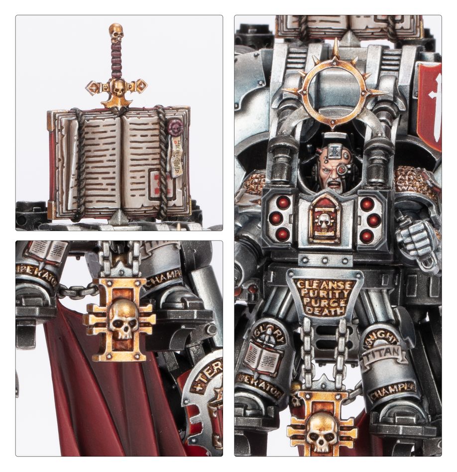 WARHAMMER 40K: GREY KNIGHTS GRAND MASTER IN NEMESIS DREADKNIGHT