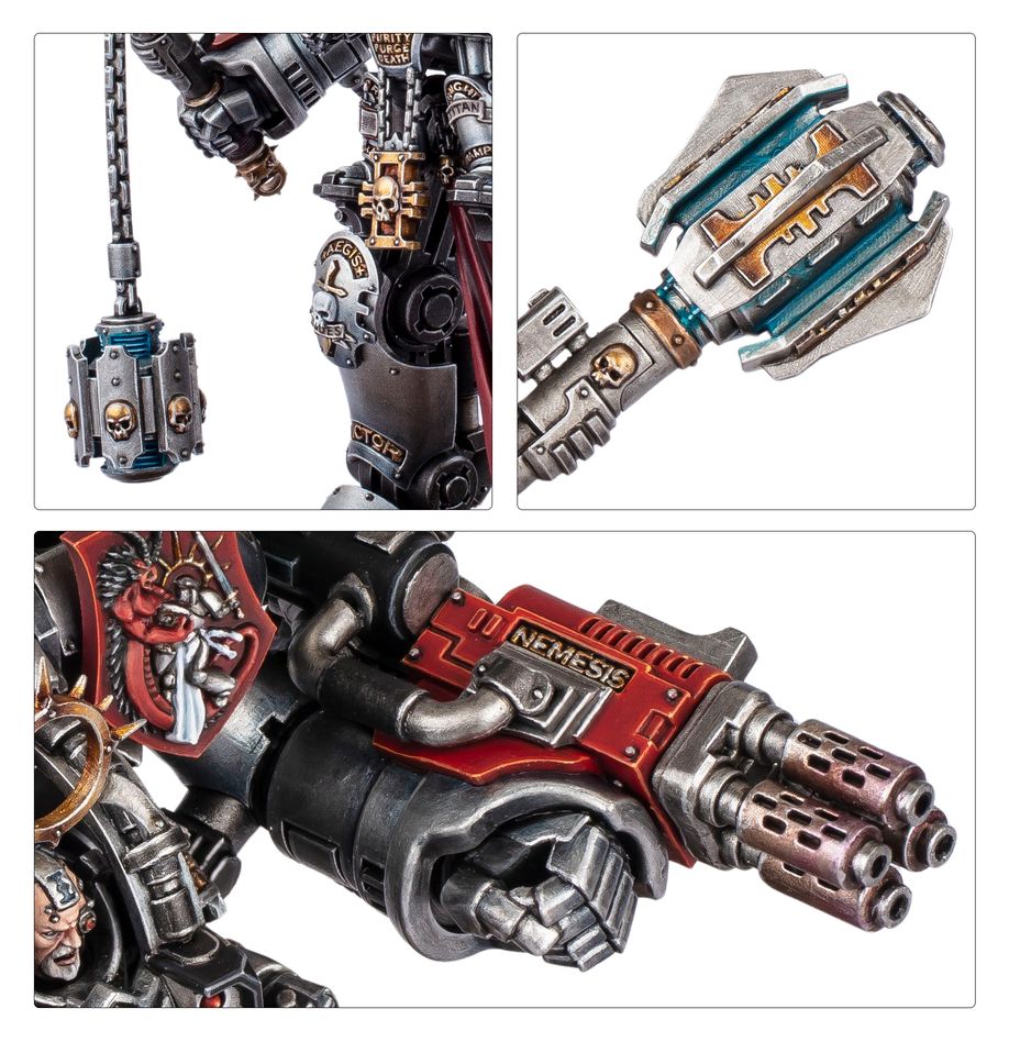 WARHAMMER 40K: GREY KNIGHTS GRAND MASTER IN NEMESIS DREADKNIGHT