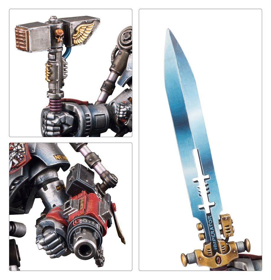 WARHAMMER 40K: GREY KNIGHTS GRAND MASTER IN NEMESIS DREADKNIGHT