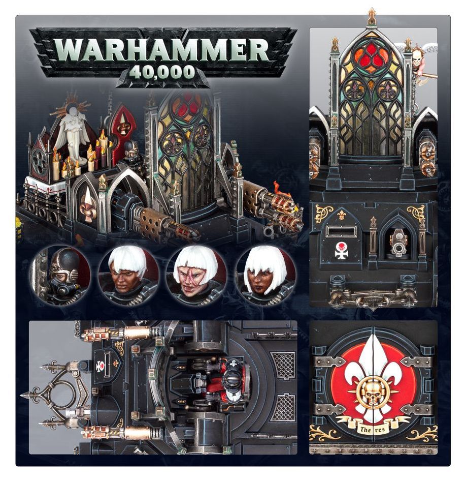 WARHAMMER 40K: ADEPTA SORORITAS IMMOLATOR