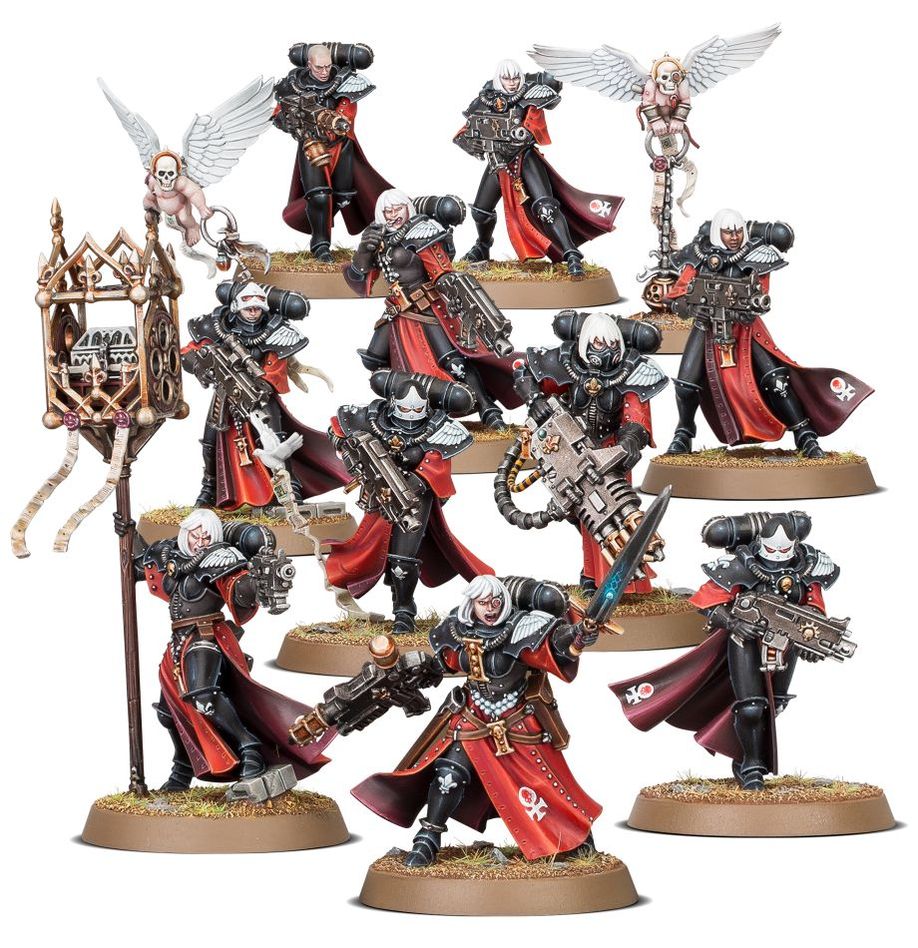 WARHAMMER 40K: ADEPTA SORORITAS BATTLE SISTERS SQUAD