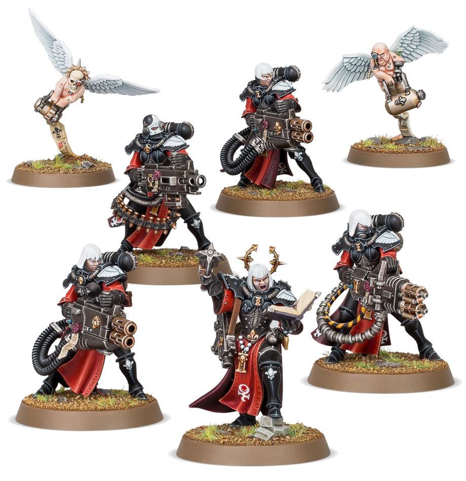 WARHAMMER 40K: ADEPTA SORORITAS RETRIBUTOR SQUAD