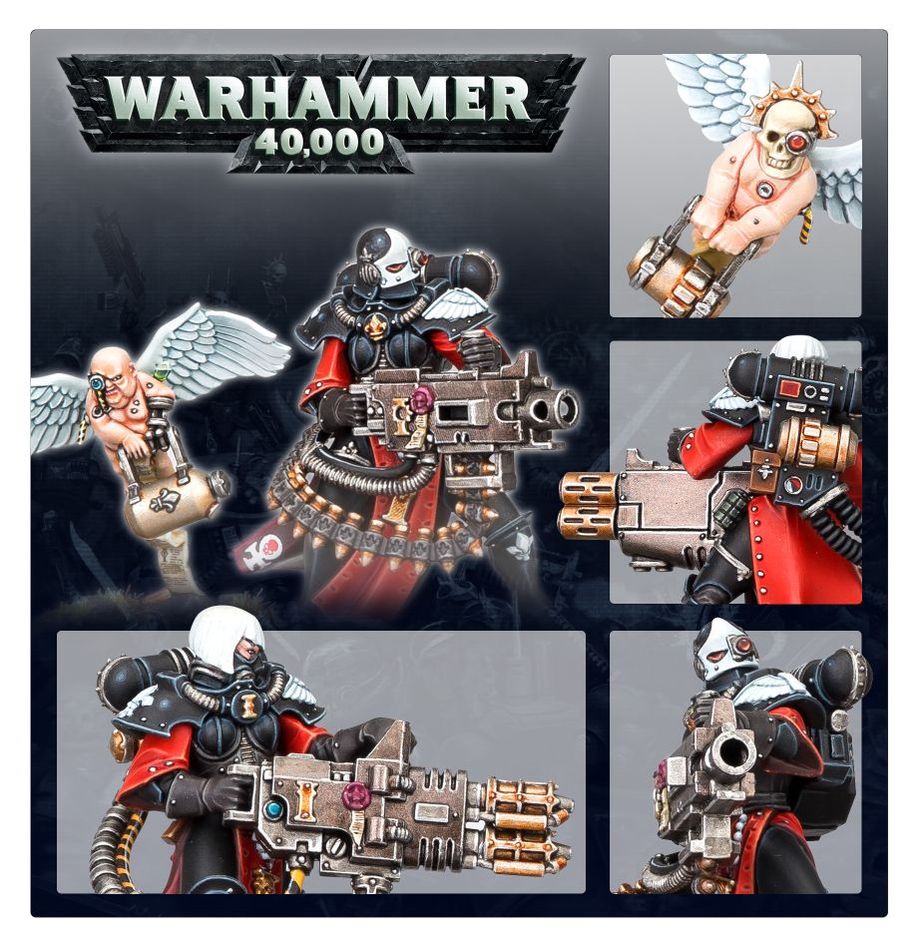WARHAMMER 40K: ADEPTA SORORITAS RETRIBUTOR SQUAD