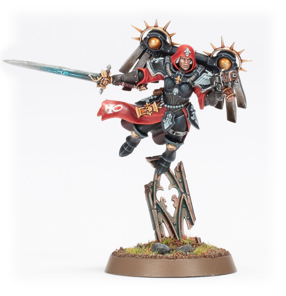 WARHAMMER 40K: ADEPTA SORORITAS CANONESS WITH JUMP PACK