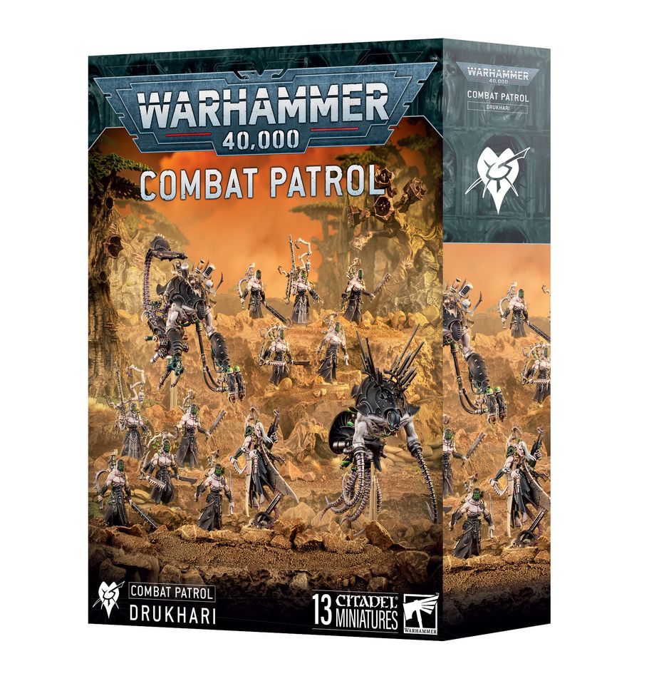 WARHAMMER 40K: COMBAT PATROL DRUKHARI (10TH EDITION)