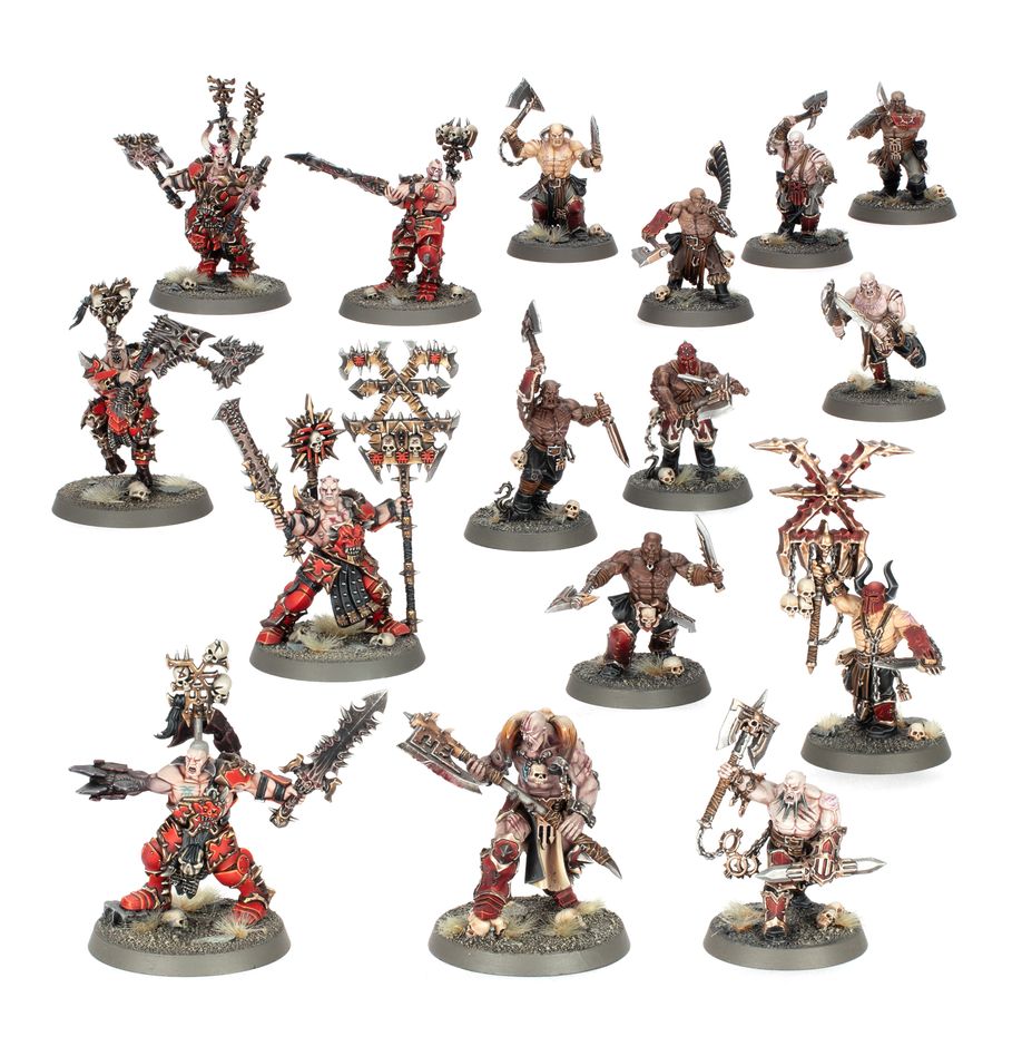WARHAMMER AGE OF SIGMAR: BLADES OF KHORNE REGIMENTS OF RENOWN THE RED REVELATION