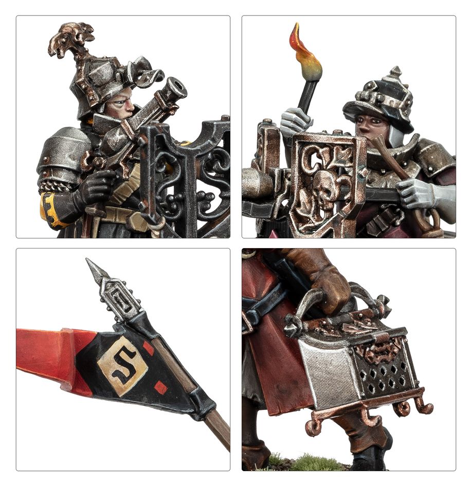 WARHAMMER AGE OF SIGMAR: SPEARHEAD CITIES OF SIGMAR FUSIL-PLATOON