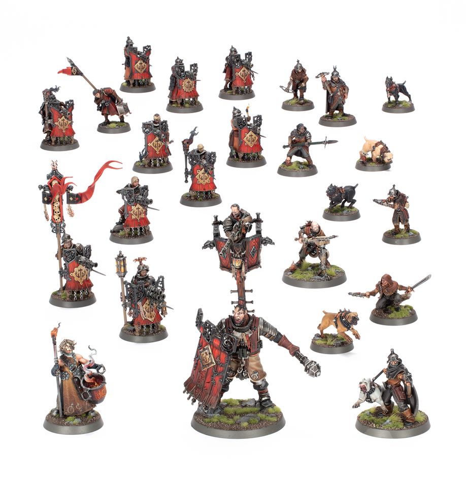 WARHAMMER AGE OF SIGMAR: SPEARHEAD CITIES OF SIGMAR FUSIL-PLATOON