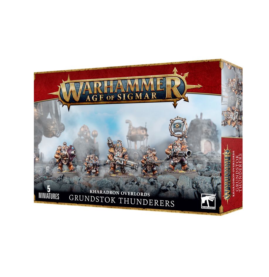 WARHAMMER AGE OF SIGMAR: KHARADRON OVERLORDS GRUNDSTOK THUNDERERS