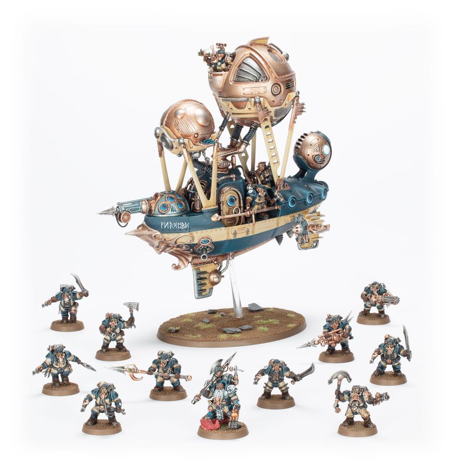 WARHAMMER AGE OF SIGMAR: REGIMENTS OF RENOWN KHARADRON OVERLORDS DREKKI'S PRIVATEERS
