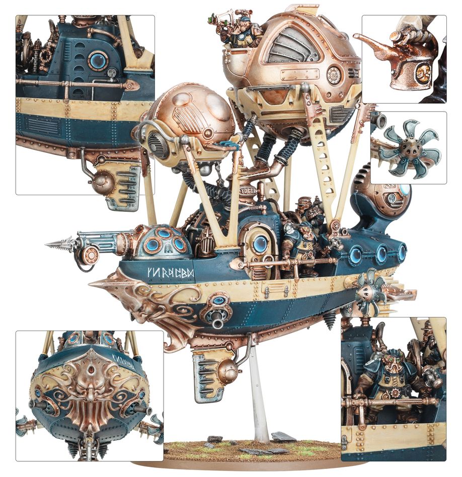 WARHAMMER AGE OF SIGMAR: REGIMENTS OF RENOWN KHARADRON OVERLORDS DREKKI'S PRIVATEERS