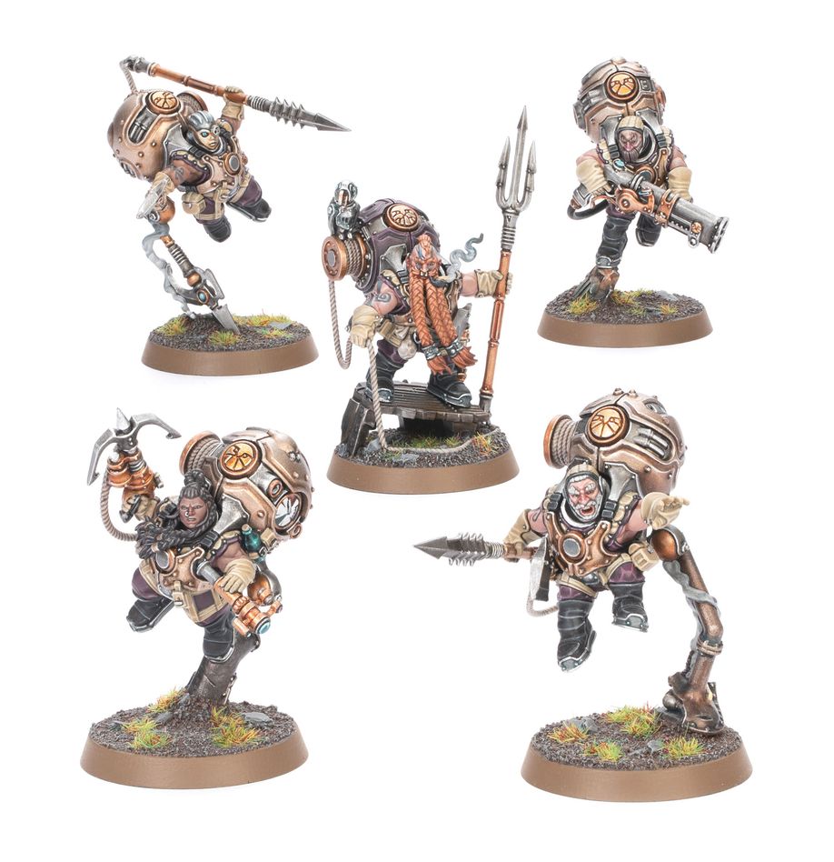 WARHAMMER AGE OF SIGMAR: KHARADRON OVERLORDS VONGRIM HARPOON CREW