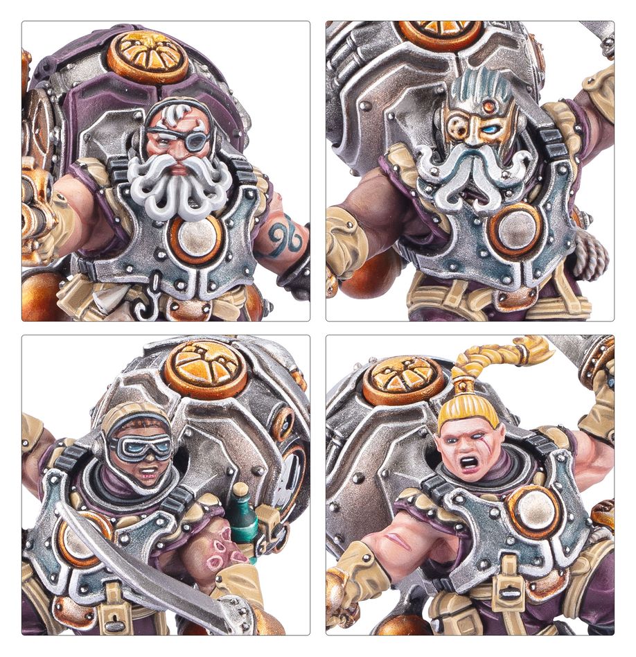 WARHAMMER AGE OF SIGMAR: KHARADRON OVERLORDS VONGRIM HARPOON CREW