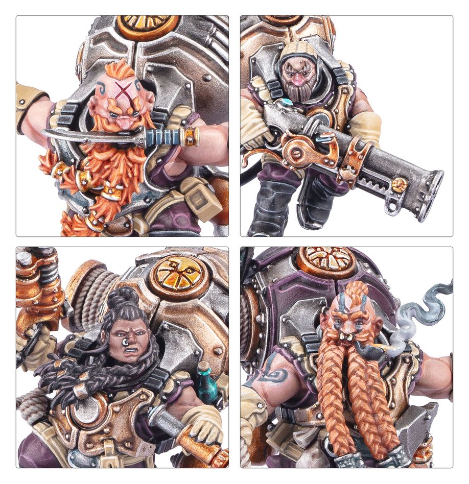 WARHAMMER AGE OF SIGMAR: KHARADRON OVERLORDS VONGRIM HARPOON CREW
